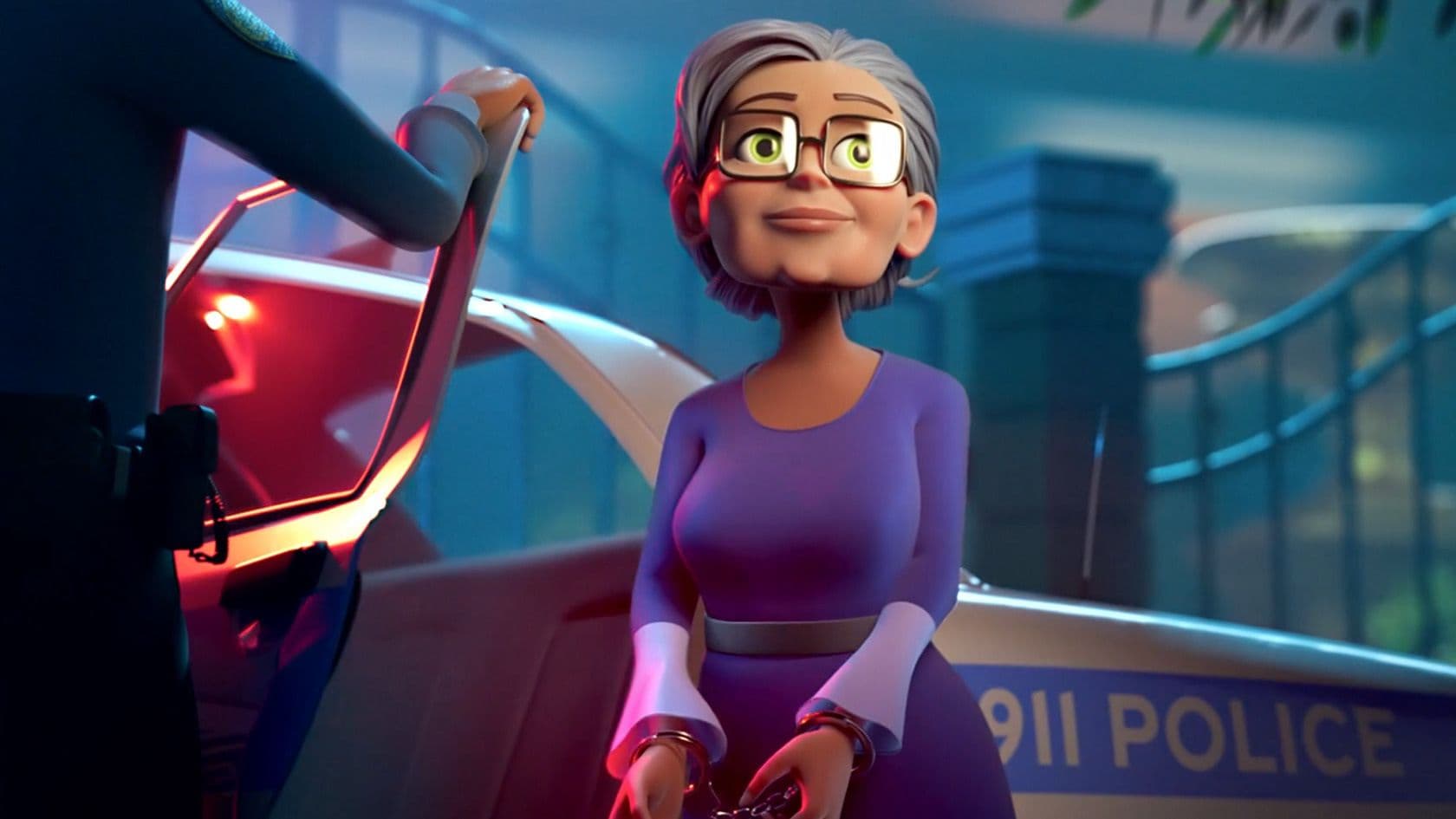 Grandma is arrested